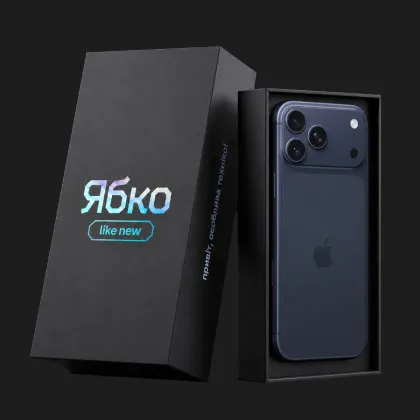 б/у iPhone 17 Pro 256GB (Deep Blue) (Как Новый) (e-Sim)
